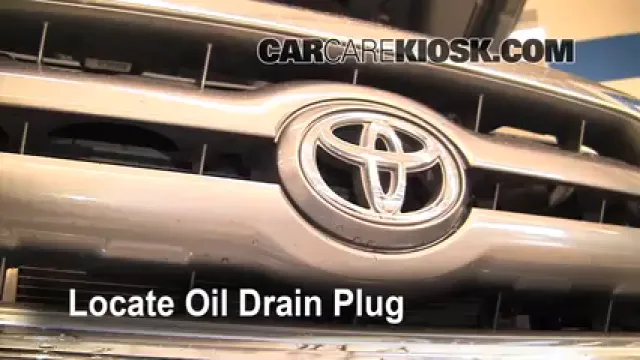 2009 Toyota Tacoma Pre Runner 4.0L V6 Crew Cab Pickup (4 Door) Huile Changer l'huile et le filtre à huile